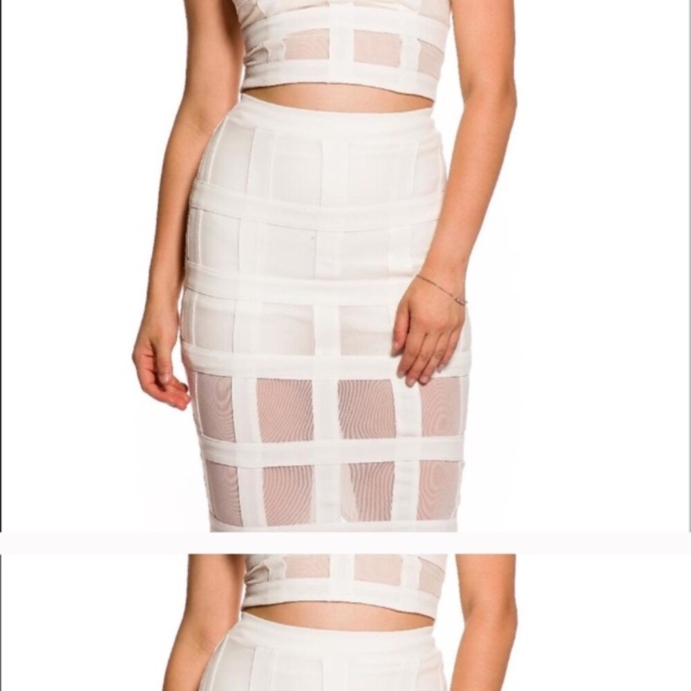 Skirt with Half Shirt
